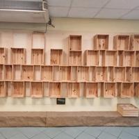 Parte Attrezzata Casse Legno Vino