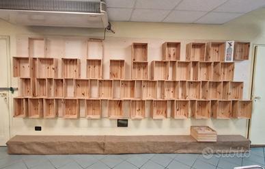 Parte Attrezzata Casse Legno Vino