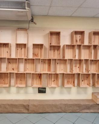 Parte Attrezzata Casse Legno Vino