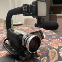 Sony DCR-SR35 con Fisheye