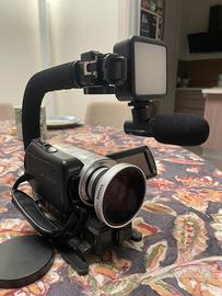 Sony DCR-SR35 con Fisheye