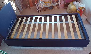 Letto singolo contenitore 