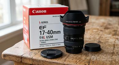Canon EF 17-40mm f/4L USM con Scatola Originale