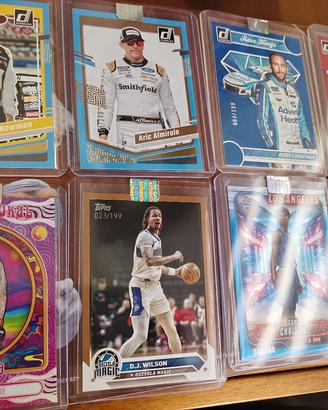 lotto 20 carte numerate sport vari