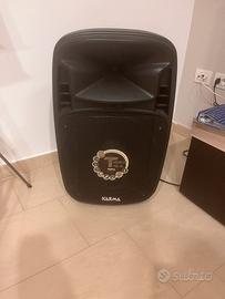 Cassa Bluetooth toger 15A amplificatore 400 watt