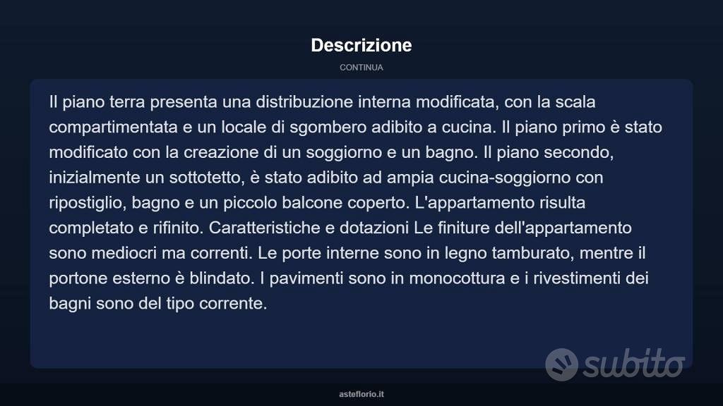 Appartamento – Botricello - Altro