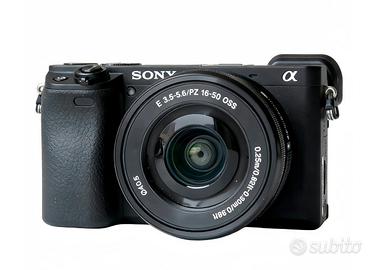 Fotocamera Sony Alpha 6400  obiett. 16-50 nuova