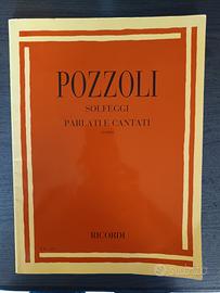 Libro Pozzoli  Solfeggi parlati e cantati