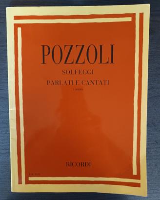 Libro Pozzoli  Solfeggi parlati e cantati