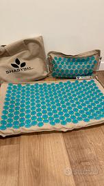 Tappetino, agopressione con cuscino e borsa