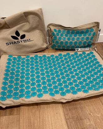 Tappetino, agopressione con cuscino e borsa