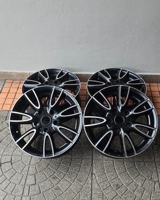 N4 Cerchi in lega neri diamanti Bmw Mini Cooper