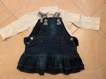 Salopette jeans Prenatal con t-shirt - Tutto per i bambini In vendita a Pisa