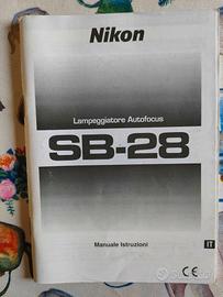 Libretto uso e manutenzione Nikon SB-28