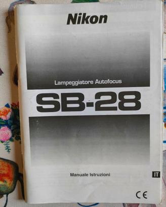 Libretto uso e manutenzione Nikon SB-28