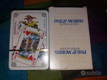 Mazzo di carte Philip Morris Super Lights