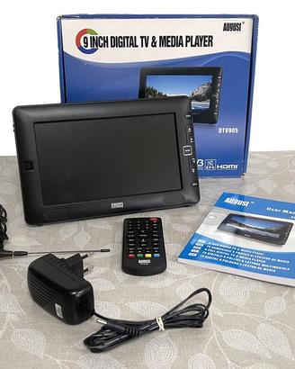 TV digitale portatile 9” - AUGUST DTV905