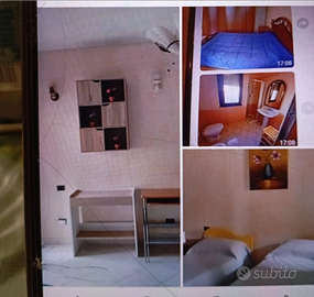 Camera bagno privato e balcone