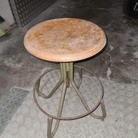 Sgabello da ufficio anni '60