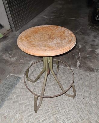 Sgabello da ufficio anni '60