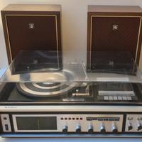 Giradischi amplificato SANYO G2601KL vintage (2)