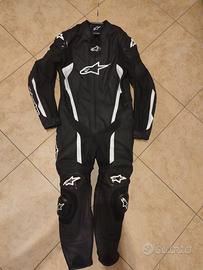 Tuta moto alpinestars V2 taglia 48