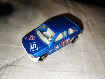 Modellino vintage Renault Clio Majorette 1/53
