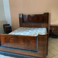 LETTO COMODINI E COMO’ anni 50