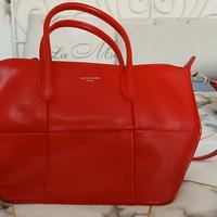 Borsa rossa in ecopelle