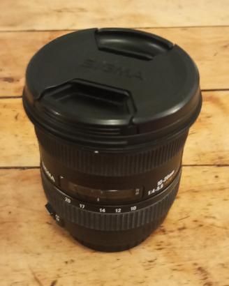 Sigma 10 20 mm 1:4 per Canon