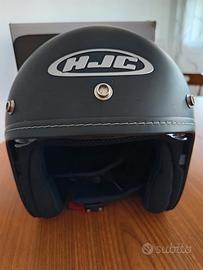 Casco jet moto.