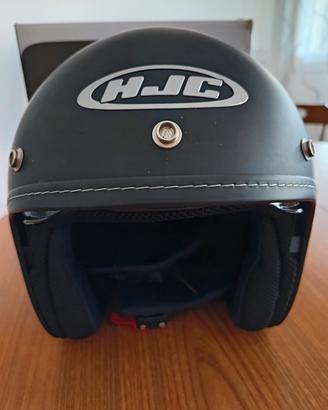 Casco jet moto.