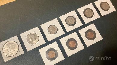 N.09 monete americane (1967-2001)