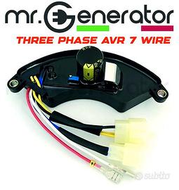 AVR TRIFASE MAX 8kW 7 FILI PER GRUPPO ELETTROGENO 