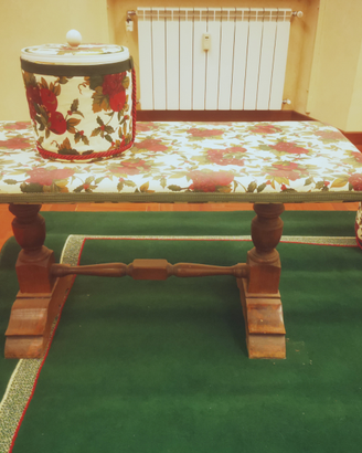 Tappeto portaombrelli tavolino e portacucito