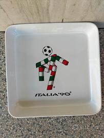Vassoio ceramica Italia 90 