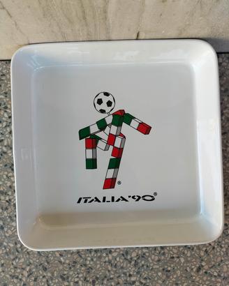 Vassoio ceramica Italia 90 