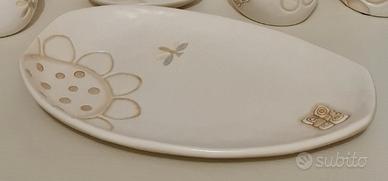 centrotavola ceramica elegance Thun