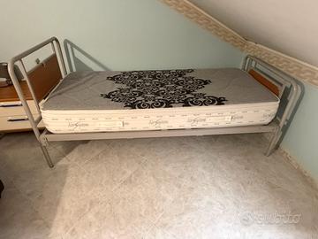 Letto con rete elettrica + materasso