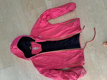 giacca kway con interno in castorino