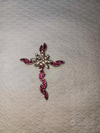 Pendente a croce vintage