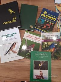 libri di ornitologia canarini/cardellini 