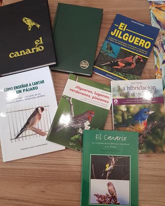 libri di ornitologia canarini/cardellini 