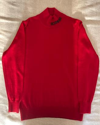 Maglione Dolcevita Rosso GCDS wear Taglia L