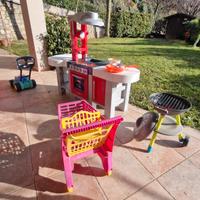 CUCINA SCAVOLINI BIMBI + BARBECUE SIMIL WEBER 
