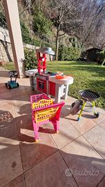 CUCINA SCAVOLINI BIMBI + BARBECUE SIMIL WEBER 