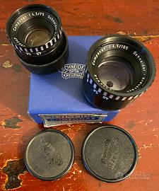 Coppia obiettivi vintage Schneider Componar
