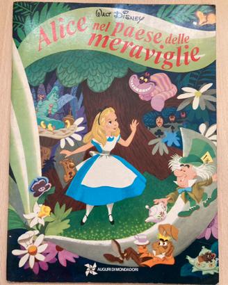 Libro alice nel paese delle meraviglie 1973 disney