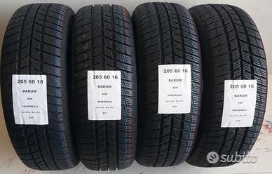 4 gomme 205 60 16 barum a657