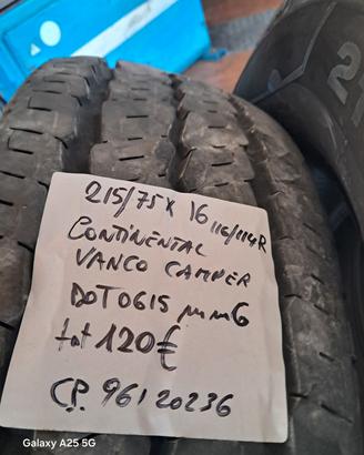 4 GOMME USATE ESTIVO 2157516C - CP96120236